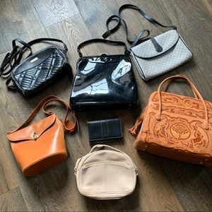 Lot of Vintage Purses